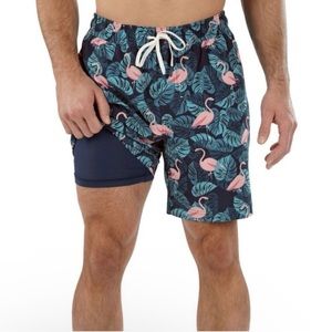 Member’s Mark Flamingo Print Swim Trunks XXL